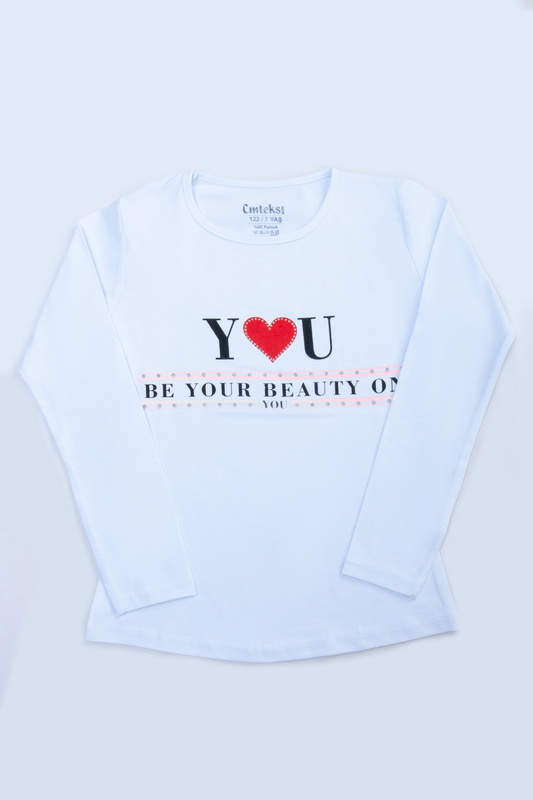 Лонгслів для дівчинки